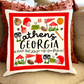 Athens, GA Multi Sport Double Sided Square Pillow