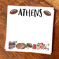 Athens, GA Chunky Notepad