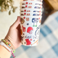 Set of 6 Cups, Athens Georgia Collage