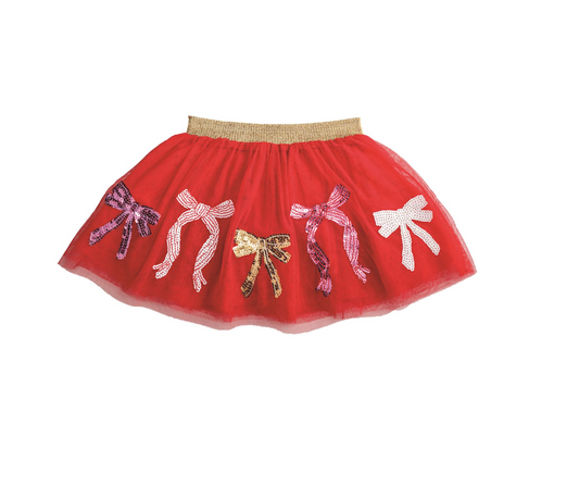 Christmas Bow Tutu