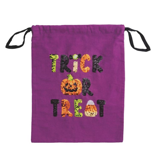 Trick Sequin Treat Pillowcase