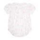 Charming Bows Print Smocked Bubble