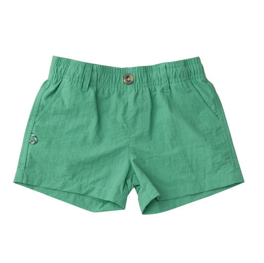 Green Spruce Boys' Outrigger Performance Short