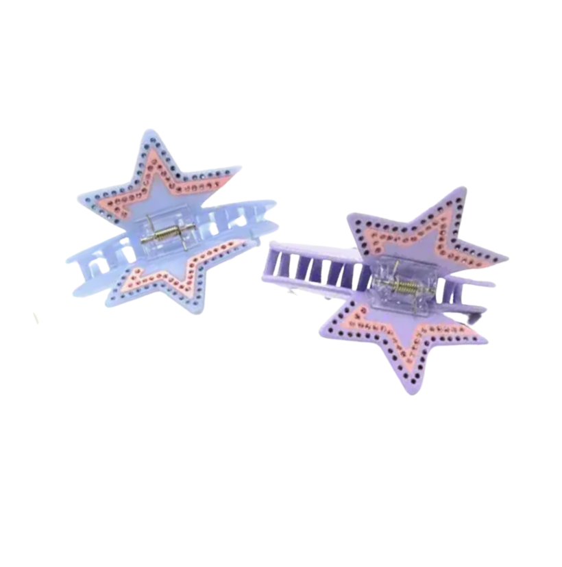 Rhinestone Star Hair Clip