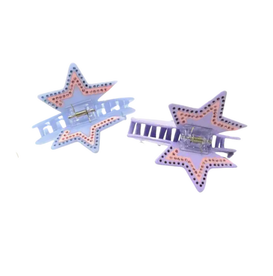 Rhinestone Star Hair Clip