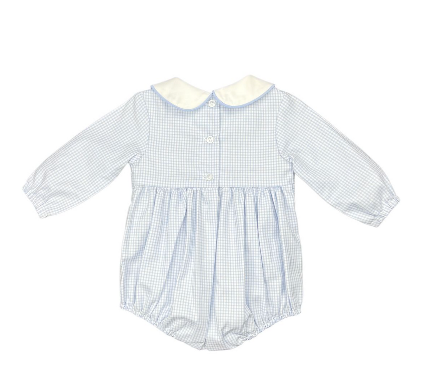Edward Bubble, Blue Check Oxford