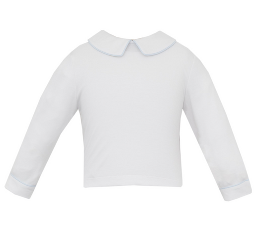 Marcos White Knit Shirt