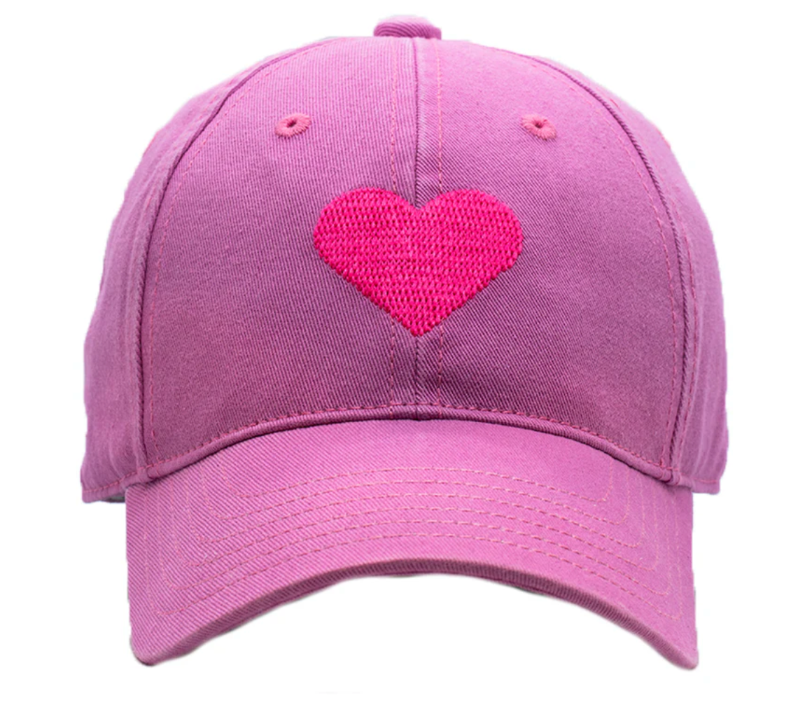 Kids Baseball Hat, Heart Jelly Roll