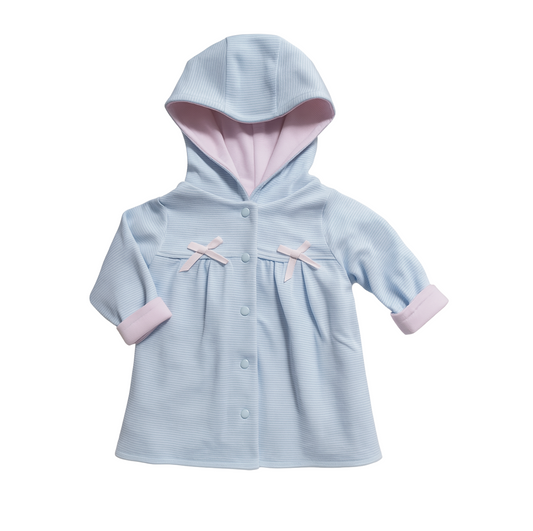 Girl's Blue & Pink Reversible Jacket