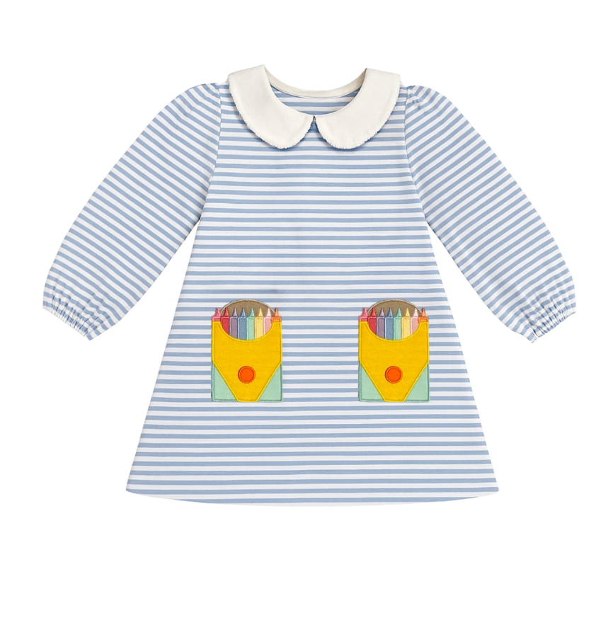 Collins Dress, Crayon Box