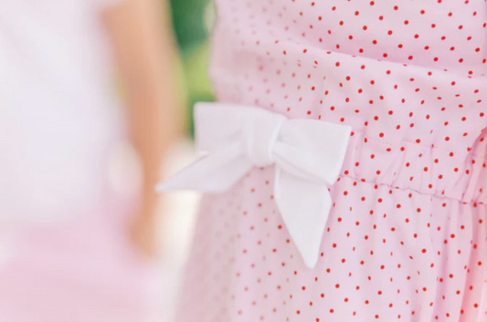 Waist Dress, Red Dot