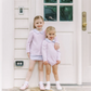 Scallop Bloomer Set - Pink Stripe