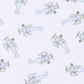 Take Flight Sleeveless Printed Bubble
