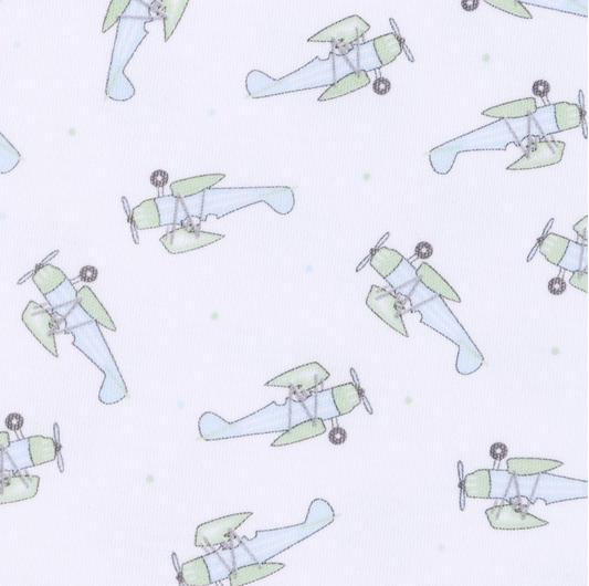 Take Flight Sleeveless Printed Bubble