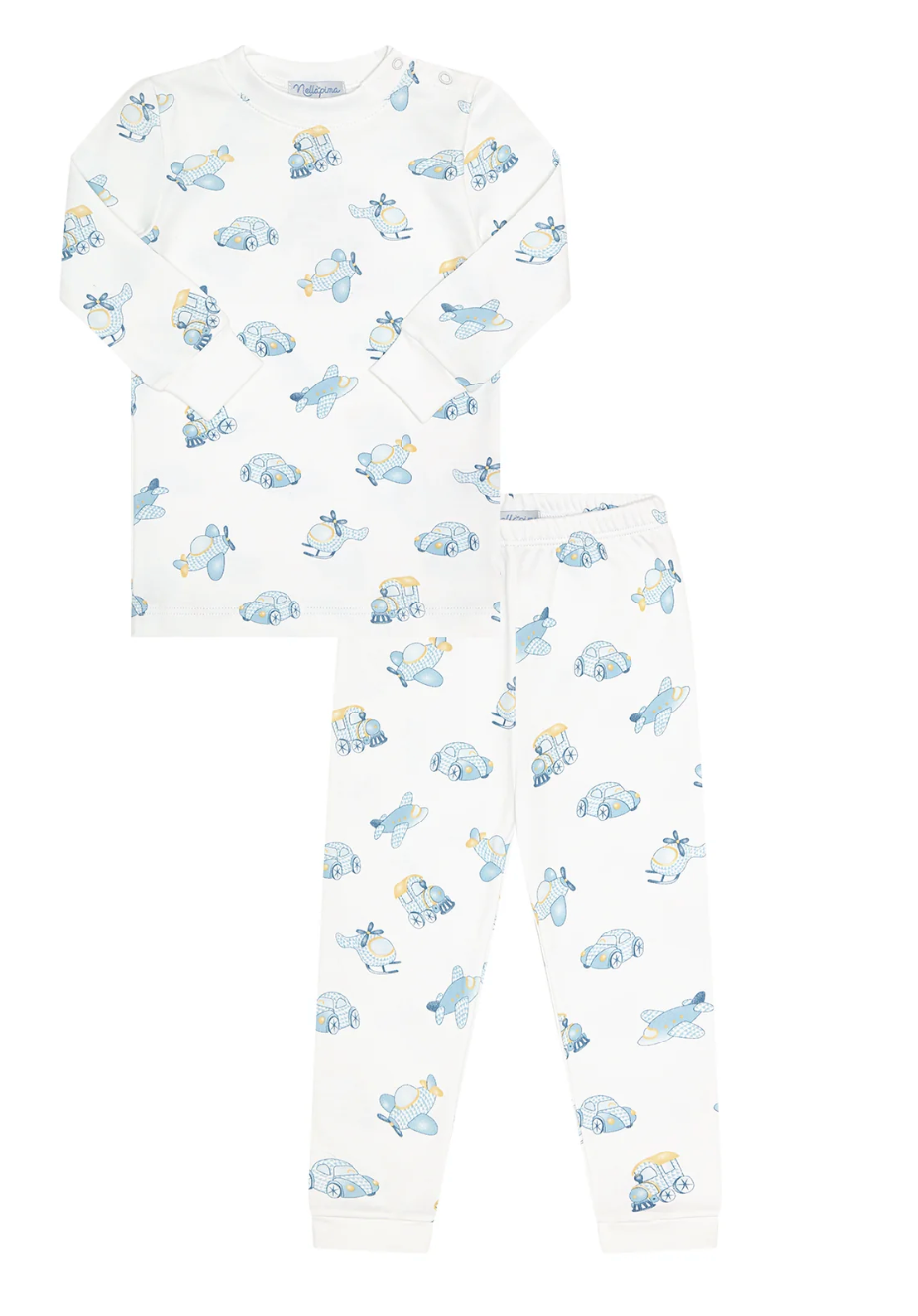 Mini Voyagers Print Pajama Set