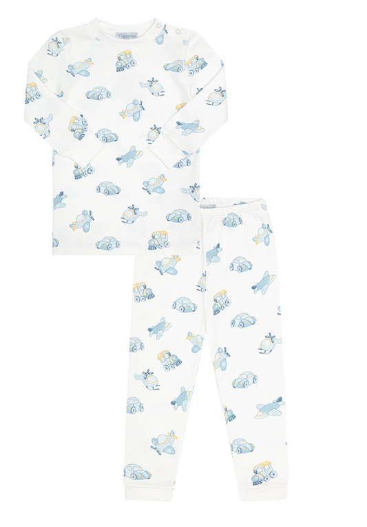 Mini Voyagers Print Pajama Set