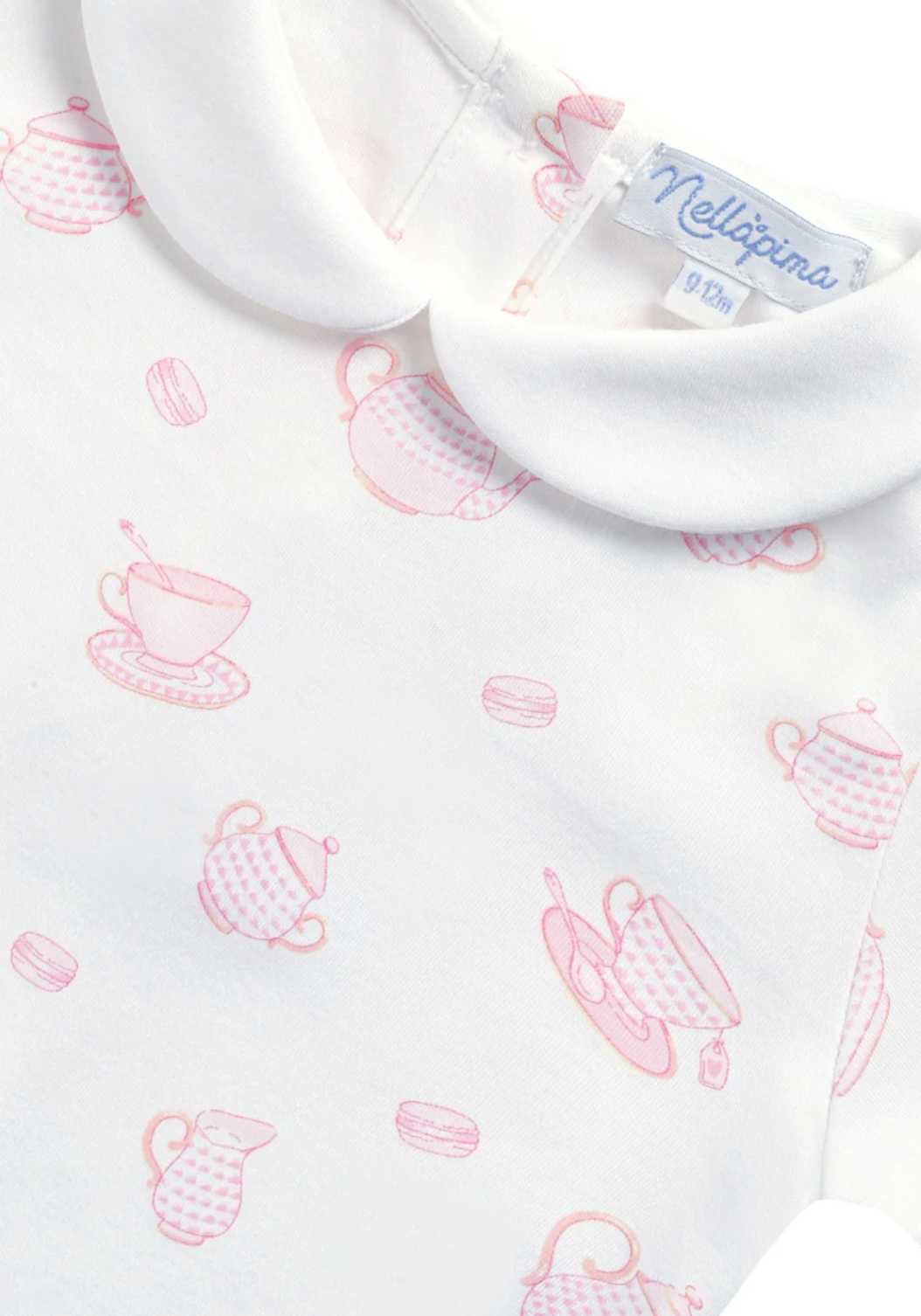 Petite Tea Time Print Playsuit