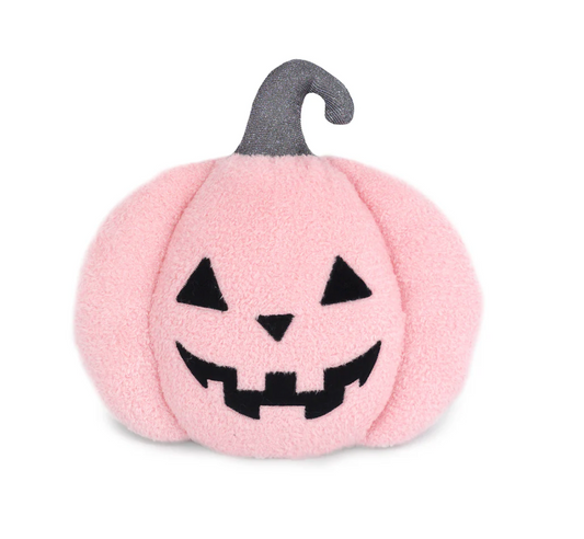 Jack O'Lantern Accent Pillow, Pink