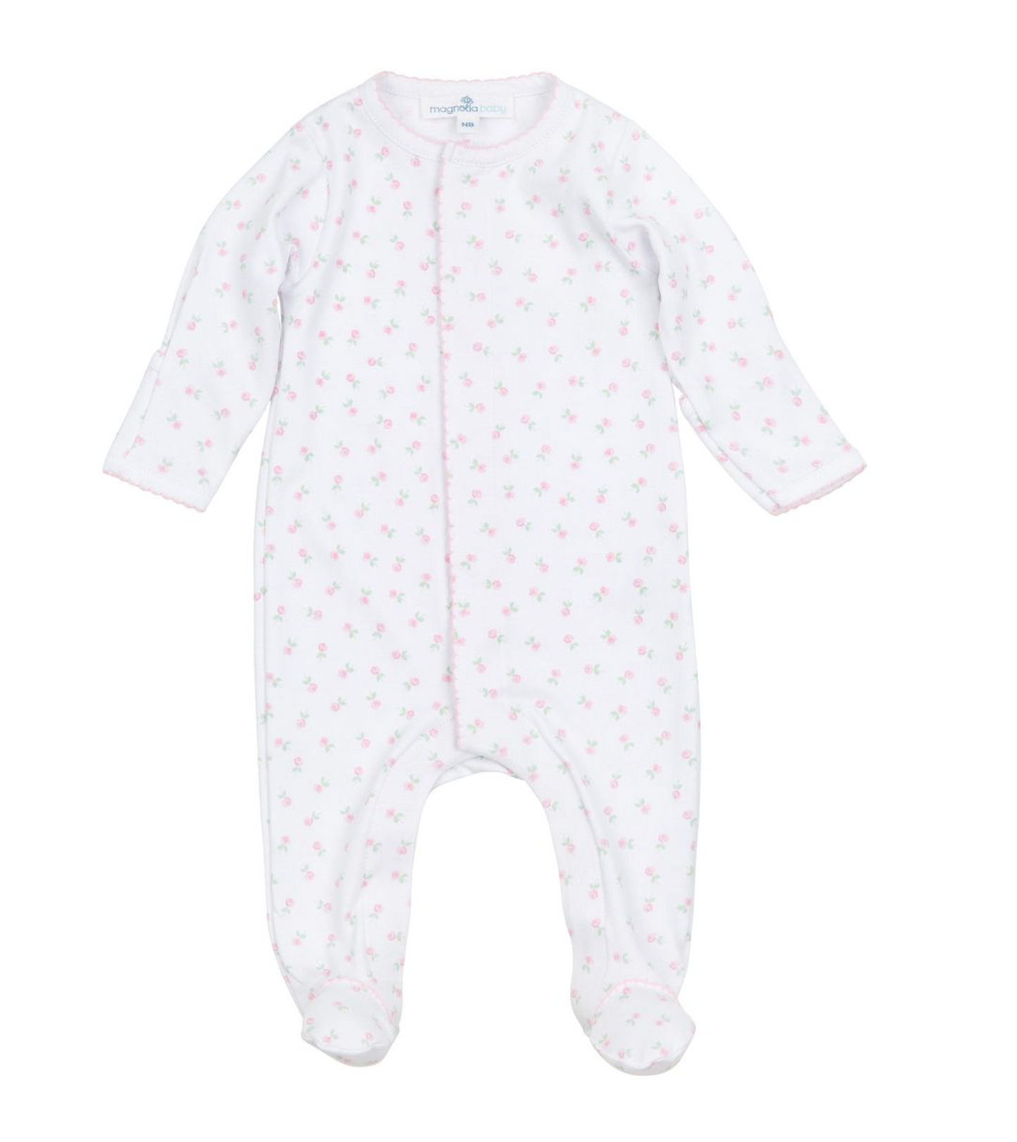 Juliette's Classics Pink Printed Footie