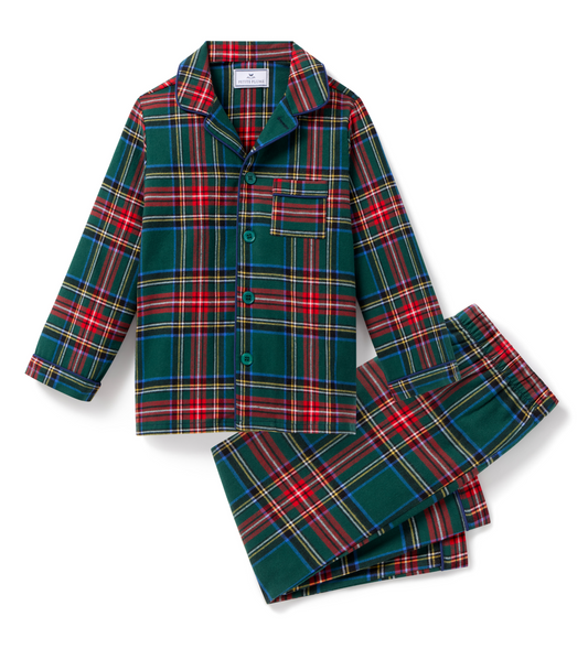 Children's Brushed Twill Pajama Kensington Tartan