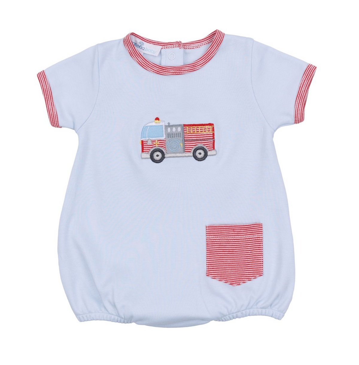 Hero Brigade Applique Boy Bubble
