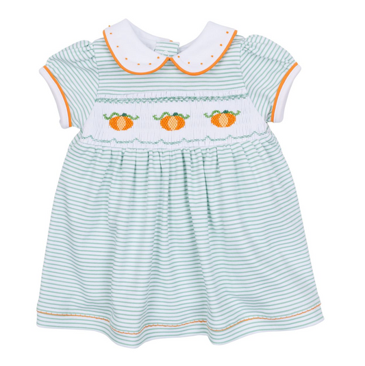 Lil' Pumpkin Classics Smocked Girl Dress
