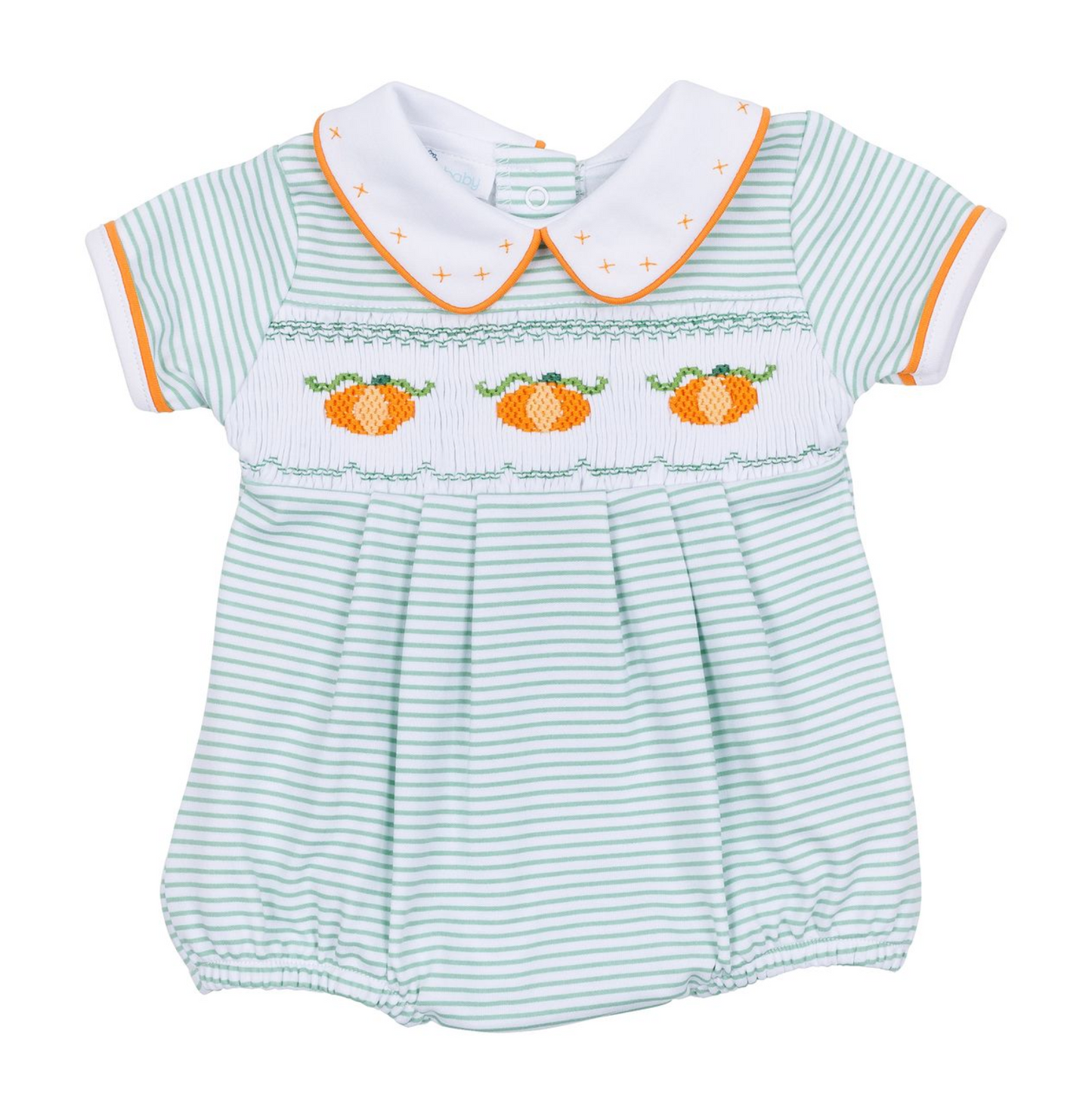 Lil' Pumpkin Classics Smocked Boy Bubble