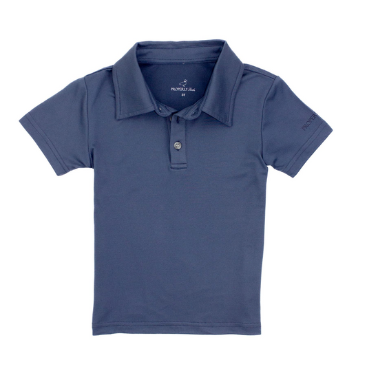 Boys Ravine Polo Dusk Blue