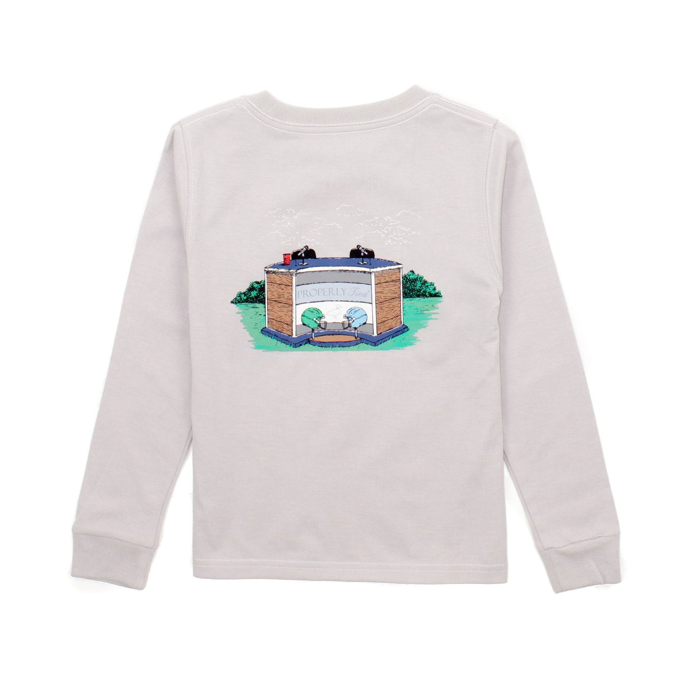 Boys Match Up T-Shirt Ice Grey