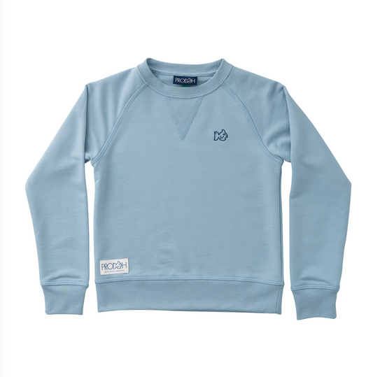 Ashley Blue Kids Crew Control Sweatshirt