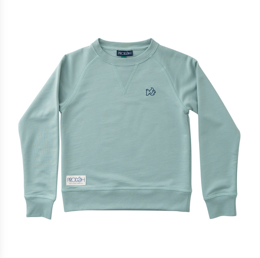 Blue Surf Kids Crew Control Sweatshirt