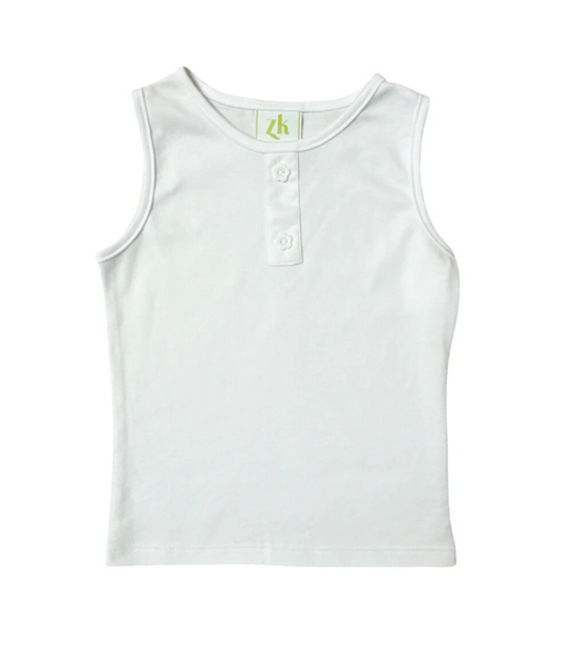 Blair Top, White Knit