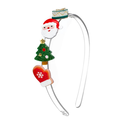 Santa Tree Drum Headband