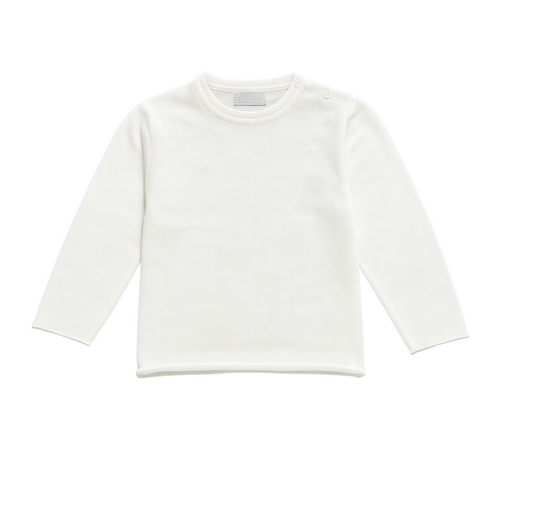 White Rollneck Sweater