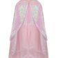 Pink Sequins Twirl Cape