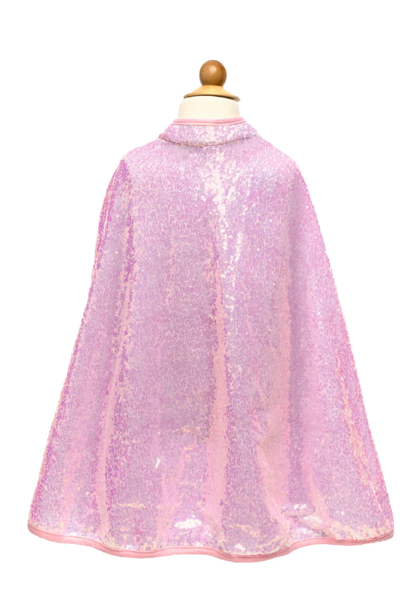 Pink Sequins Cape