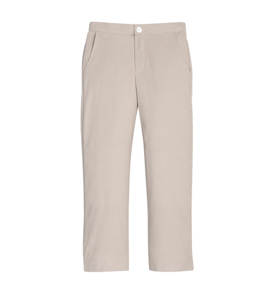 Pull On Pant - Stone Corduroy