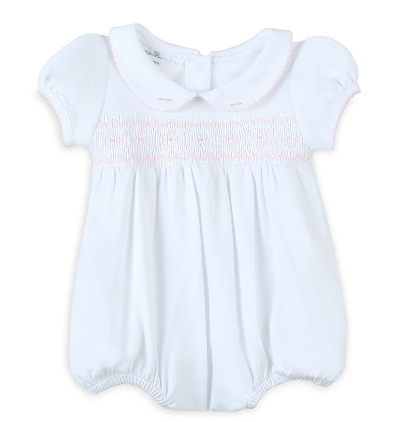 Lizzie and Landon's Smocked Girl Bubble