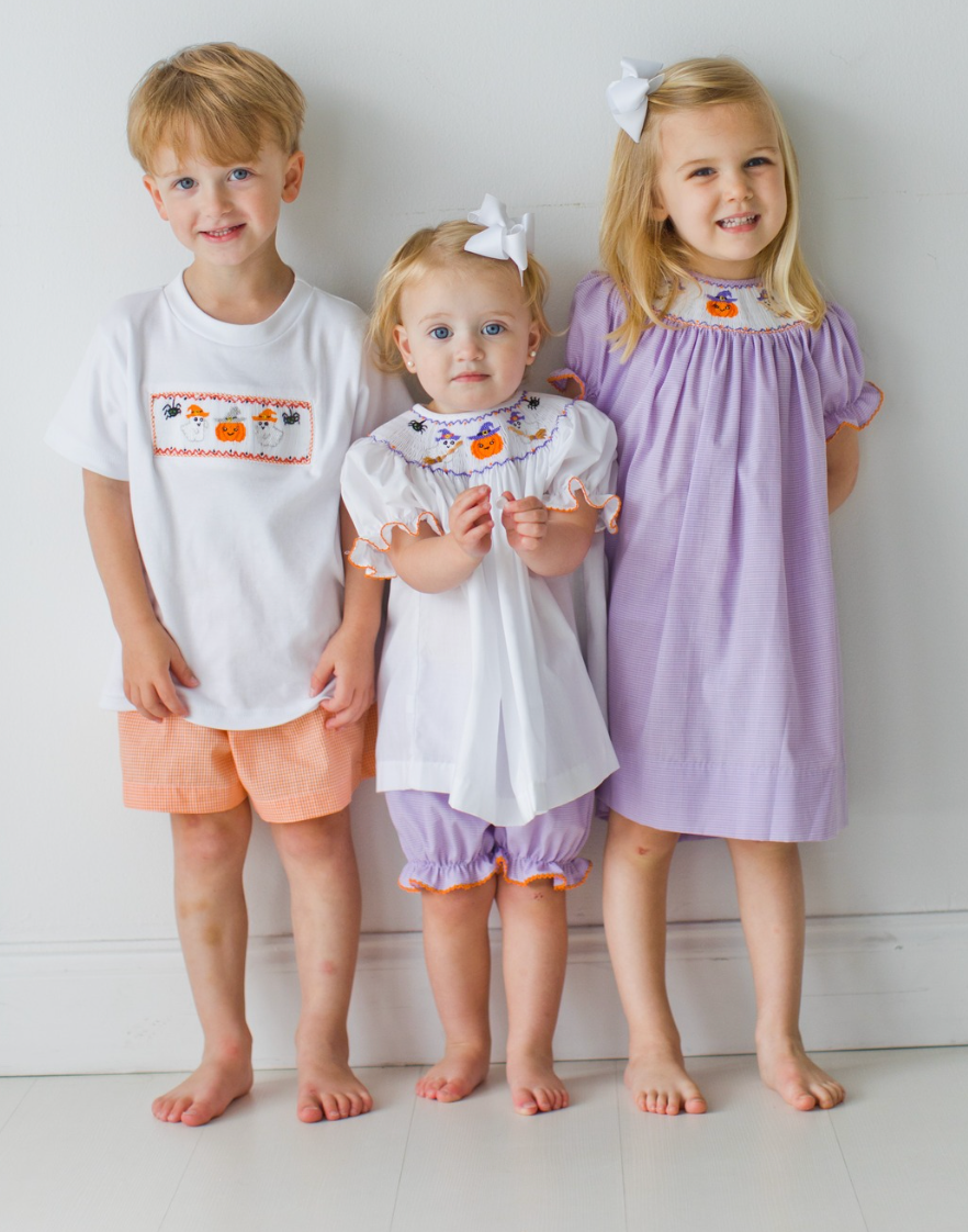 Emma Ghost Halloween Friends Bloomer Set