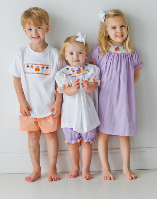 Emma Ghost Halloween Friends Bloomer Set