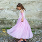 Velvety Soft Sleeping Sweetheart Princess Gown with Arm Warmers