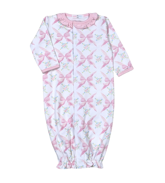 Pink Bows Pima Converter Gown