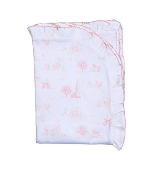 Toile Receiving Blanket