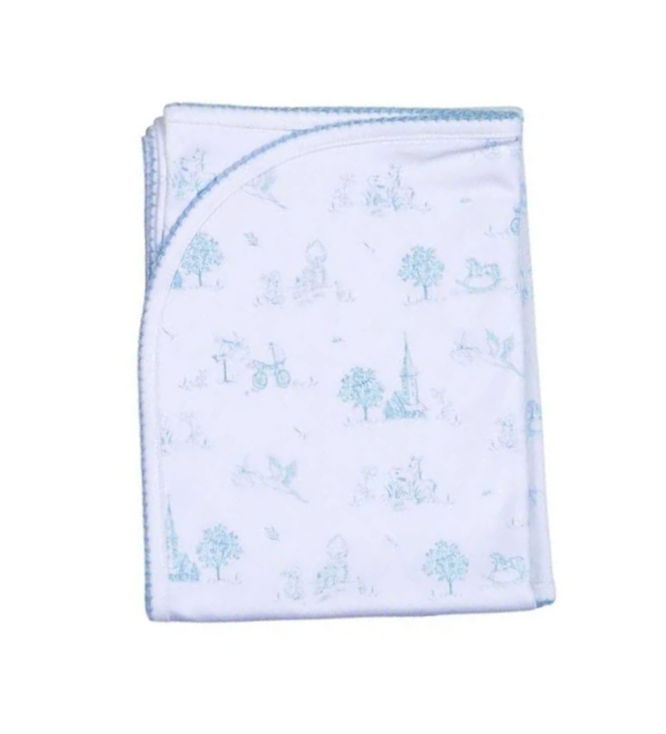 Toile Receiving Blanket