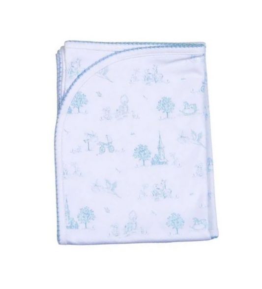 Toile Receiving Blanket