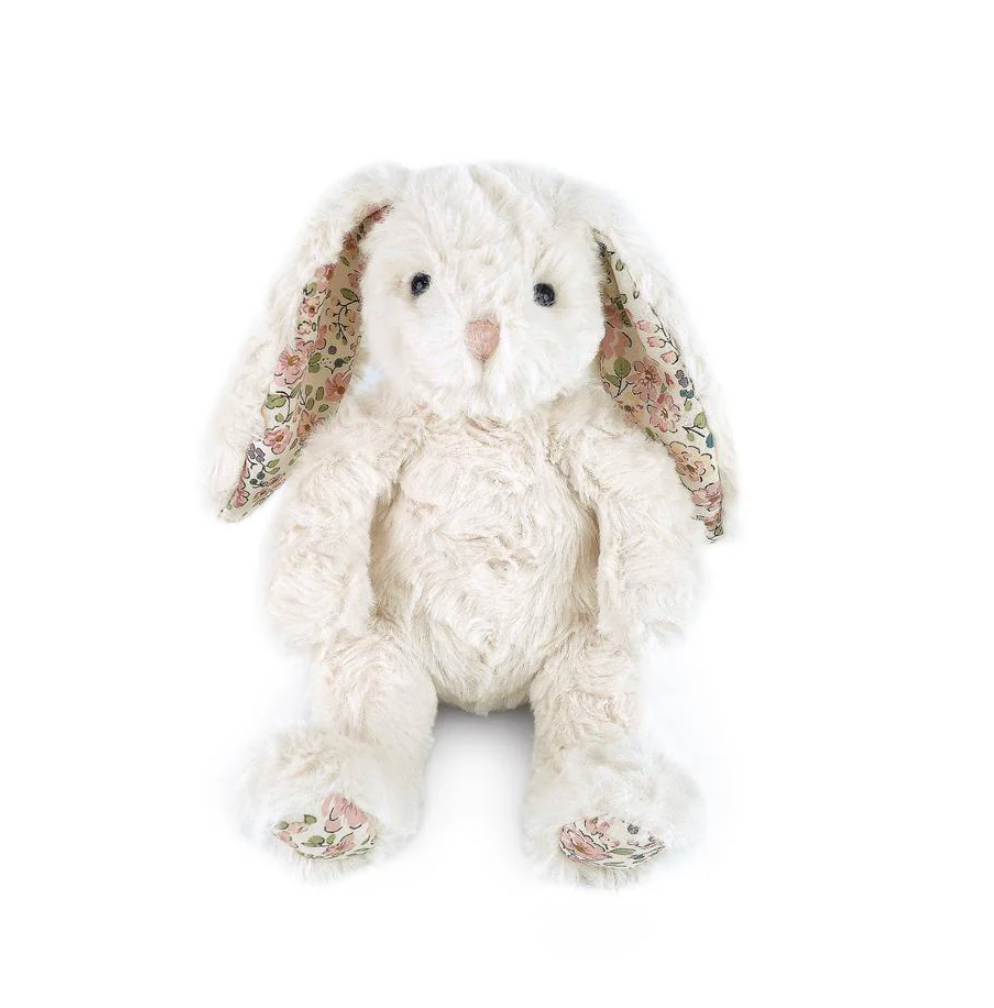 Faith Cream Floral Bunny, Small