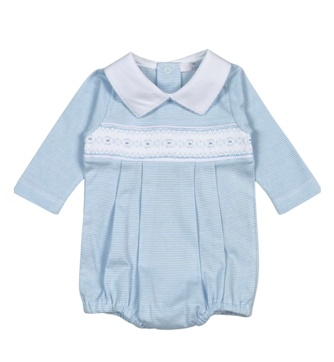 Long Sleeve Tim Blue Stripes Bubble