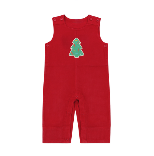 Applique Corduroy Longall, Christmas Cookie