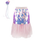 Bling Bling Mermaid Skirt & Hairclip Set