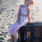 Bling Bling Mermaid Skirt & Hairclip Set